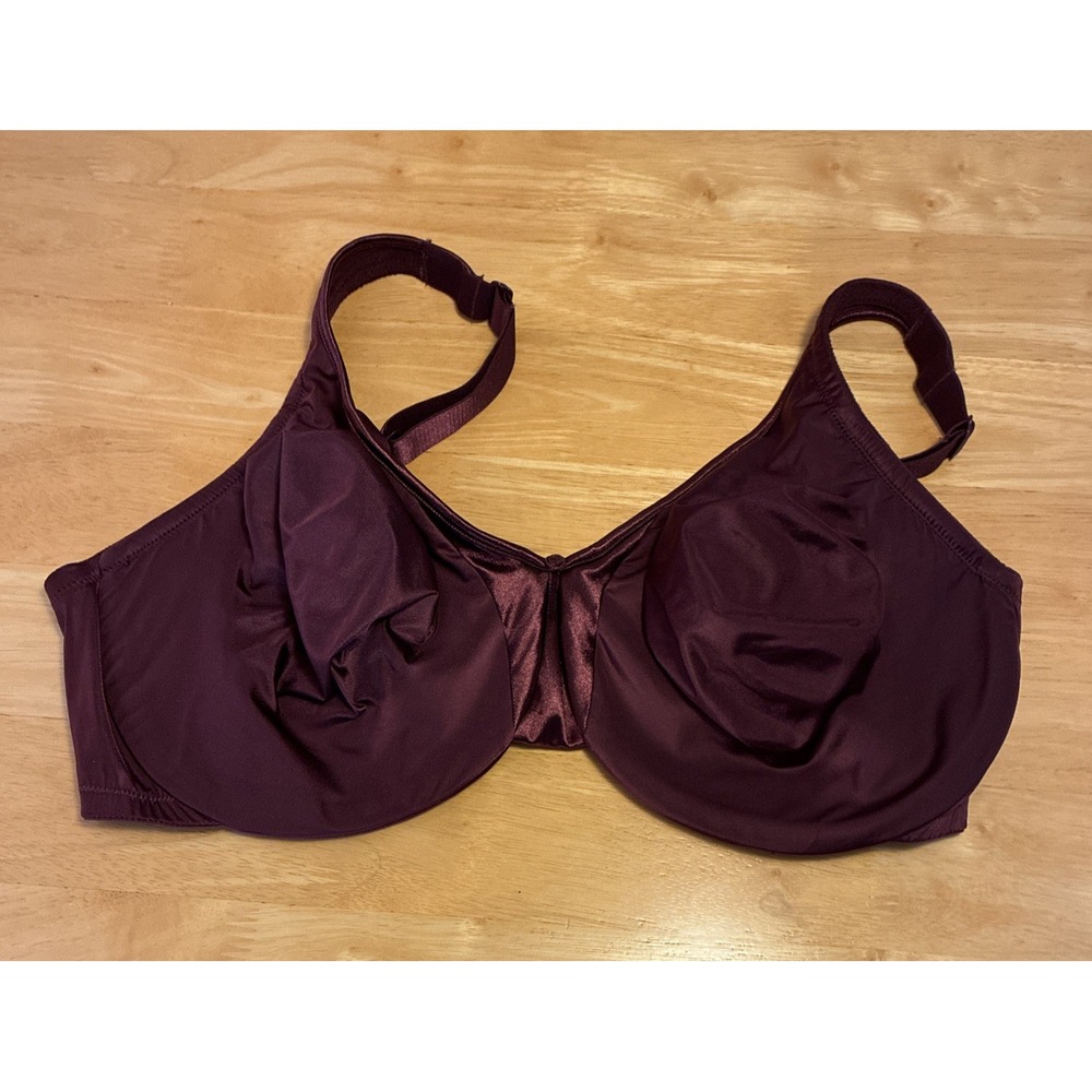 Olga Signature Support Underwire Bra 35002 Wine 42DD